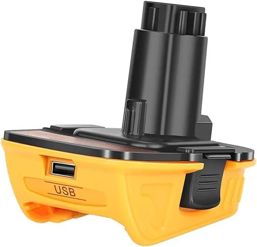 DCA1820 Dewalt 20V Battery Adapter for Dewalt 18V Tools Compatible with 20V MAX XR Lithium Battery DCB200 DCB201 DCB203 DCB203BT DCB204 DCB205 DCB206
