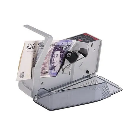 Mini Handy Bill Cash Banknote Counter Money Currency Counting Machine AC or Battery Powered