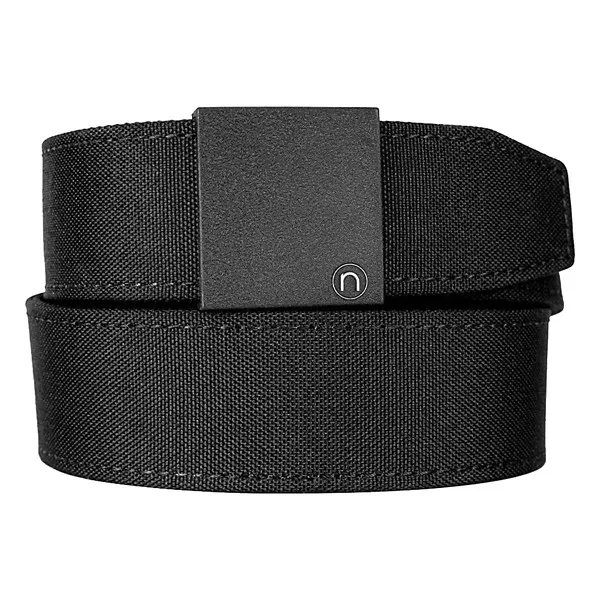 Men's Belt, Nexbelt EDC Supreme Appendix Black 38mm Nylon Gun Utility Harness Ratchet Belt for Concealed Carry