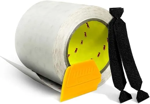 VViViD 3M Clear Paint Protection Vinyl Film 4 Inch Wide Choose Your Size Including Tools (4 Inch x 60 Inch)