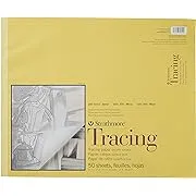 Strathmore 300 Series Tracing Paper Pad, Tape Bound, 14x17 inches, 50 Sheets (25lb/41g) - Artist Paper for Adults and StudentsStrathmore 300 Series Tracing Paper Pad, Tape Bound, 14x17 inches, 50 Sheets (25lb/41g) - Artist Paper for Adults and Students