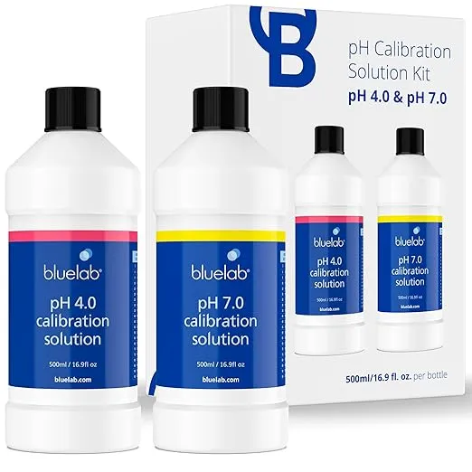 Bluelab PH 4.0 & 7.0 Calibration Solution Kit