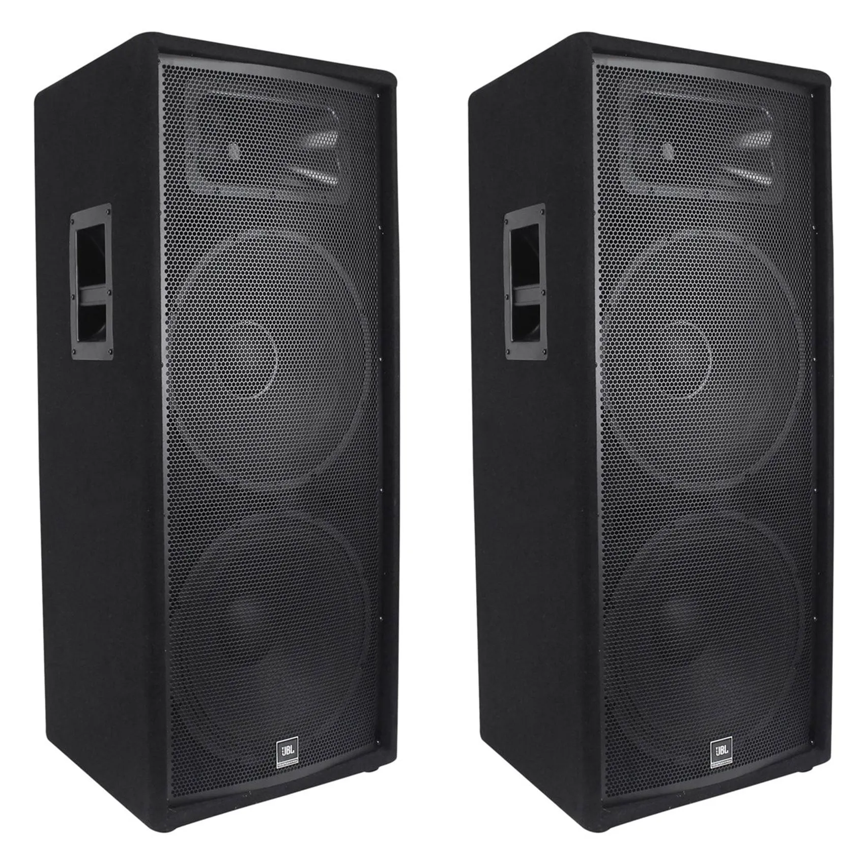 JBL JRX225 Dual 15" Two-Way Sound Reinforcement Loudspeaker System - Black