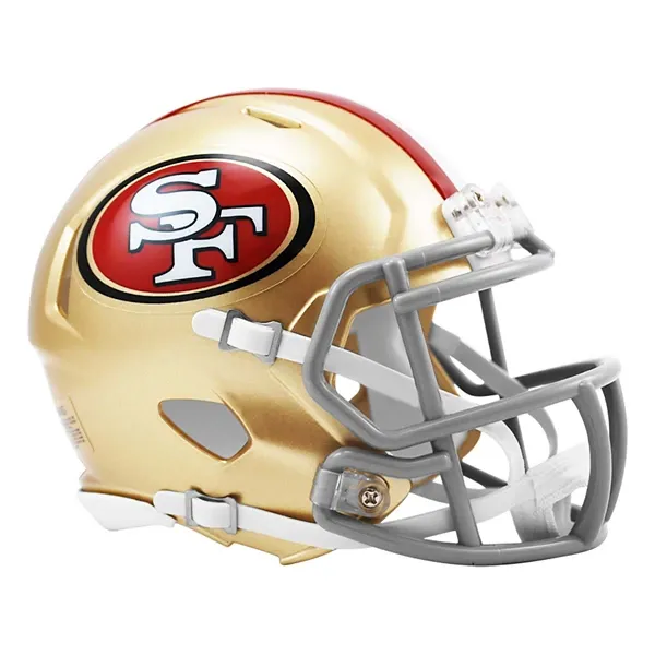 Riddell San Francisco 49ers 1964-1995 Throwback Speed Mini Helmet