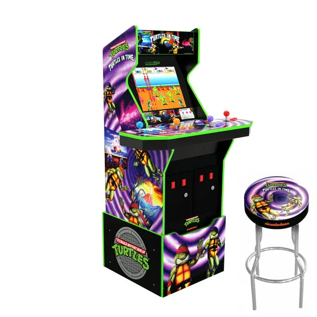 Arcade1Up Teenage Mutant Ninja Turtles: Turtles in Time Arcade Machine