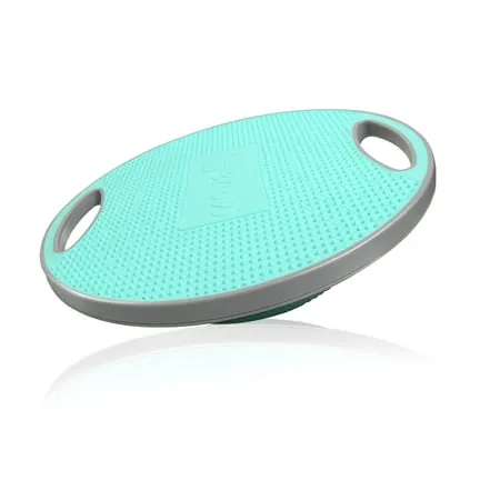 Enovi Turquoise Balance Board, Wobble Board, For Standing Desk, Physical Therapy and Core Training, Home Gym, 360° Rotation Non-Skid Balance Trainer