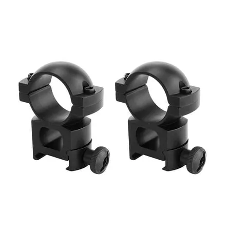 Monstrum Tactical 1 Scope Ring Set High Profile with Picatinny/Weaver Rail Mount