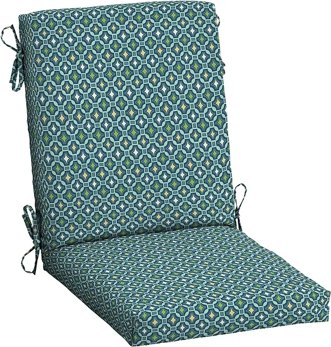 Arden Selections Outdoor Dining Chair Cushion 20 x 20, Alana Tile