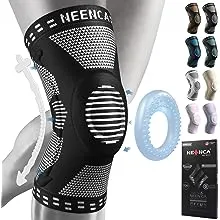 NEENCA Professional Knee Brace for Knee Pain Relief, Medical Knee Support with Patella Pad & Side Stabilizers, Compression Knee Sleeve for Meniscus Tear, ACL, Arthritis, Joint Pain, Runner, Workout...