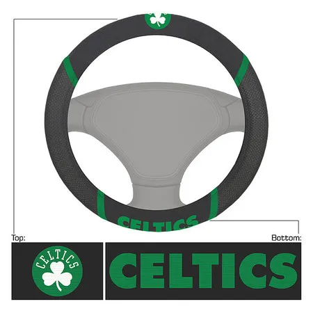 Boston Celtics Steering Wheel Cover