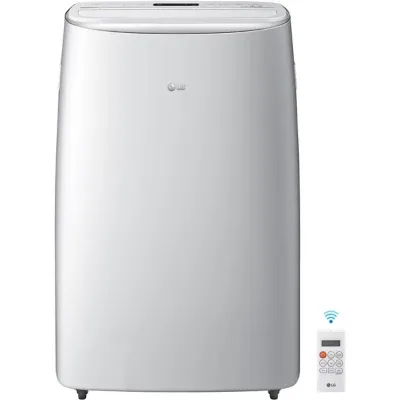 LG LP1419IVSM White 500 Sq. Ft, 14,000 (Ashrae) Dual Inverter Portable Air Conditioner with Wi-Fi Control Rooms, 115V