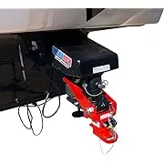 Shocker Quick Air 5th Wheel to Gooseneck Air Hitch & Coupler Conversion Kit with Chain Kit, Lippert 1621 0719 & RhinoBox, w/Chain Kit