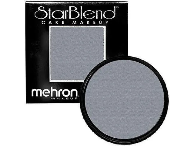 Mehron Makeup StarBlend Cake (2 oz) (Light Grey)