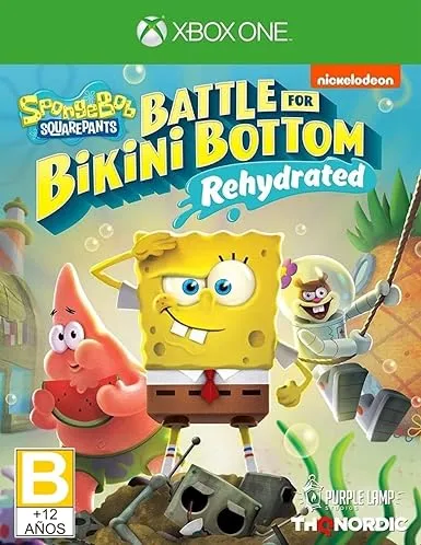 Xbox One Spongebob SquarePants Battle for Bikini Bottom Rehydrated