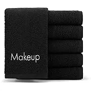 Arkwright Makeup Remover Towels (Pack of 6), 100% Cotton, Embroidered