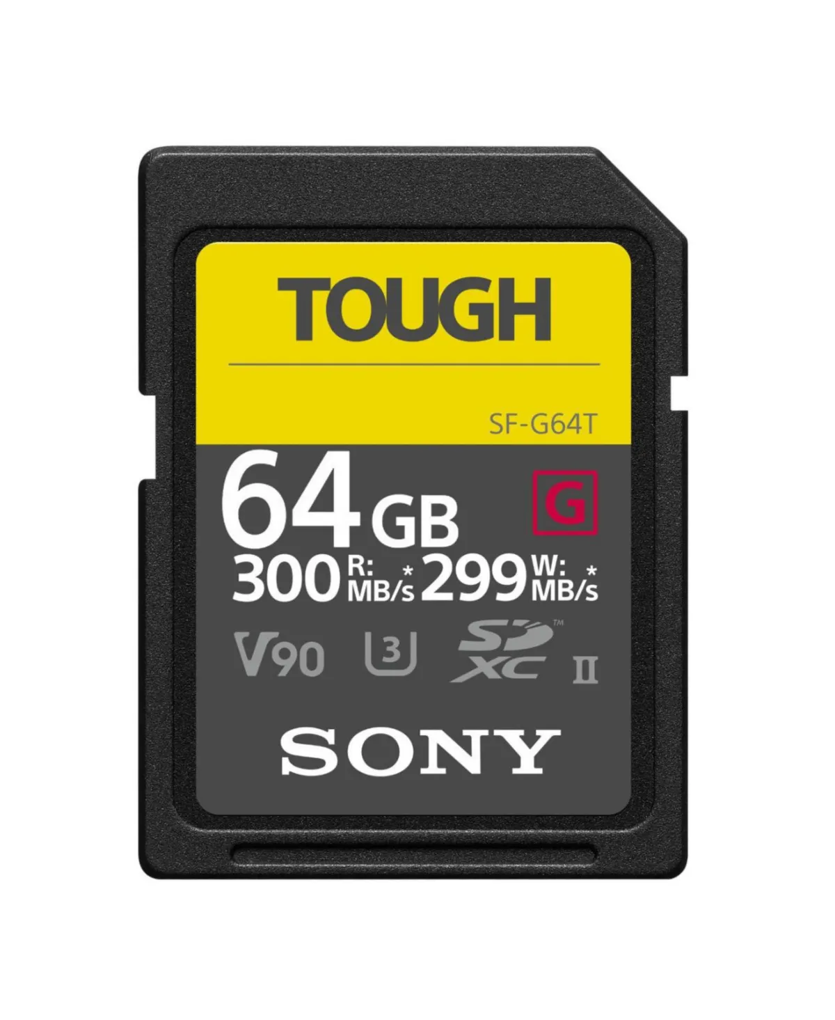 Sony 64gb - SF-G Tough Series UHS-II SDXC Memory Card