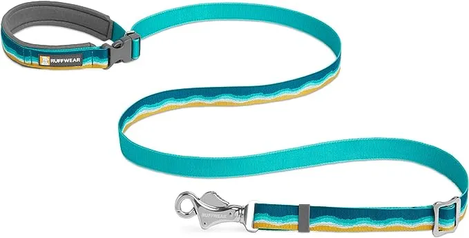 Ruffwear, Crag Ex Leash, Extendable Dog Leash, Hand-Held or Waist-Worn Reflective Lead, Alpine Dawn