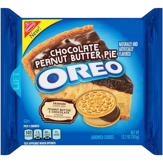 OREO Mega Stuf Chocolate Sandwich Cookies, Party Size, 8 - 1 lb 9.35 oz Packs