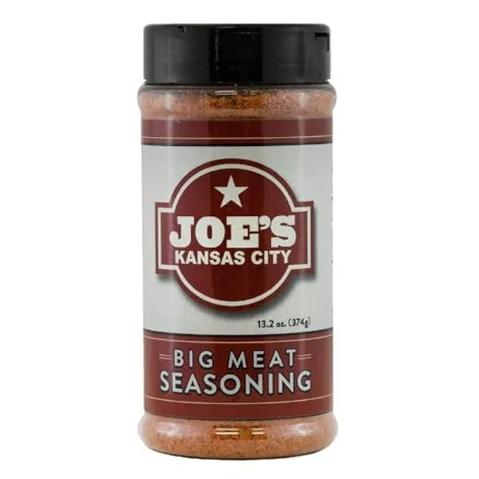 Joe's Kansas City Big Meat Seasoning - BBQ - LARGE (13.2 oz)