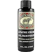 Bickmore Apache Creme Oil Restorer 4 Ounce - Put The Color Back Into Your Dried, Worn Out Work Boots - Restores, Protects, Conditions and Treats Oiled Leather