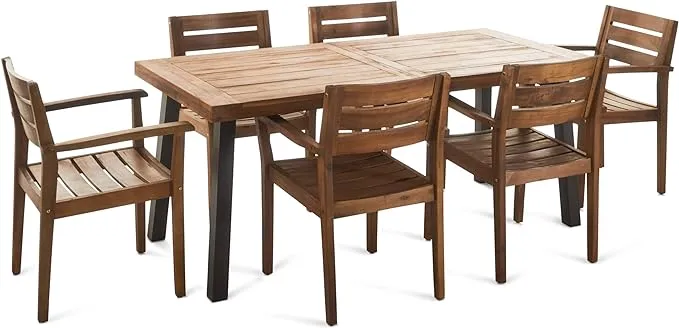 Christopher Knight Home Avon 7-Piece Outdoor Patio Dining Set