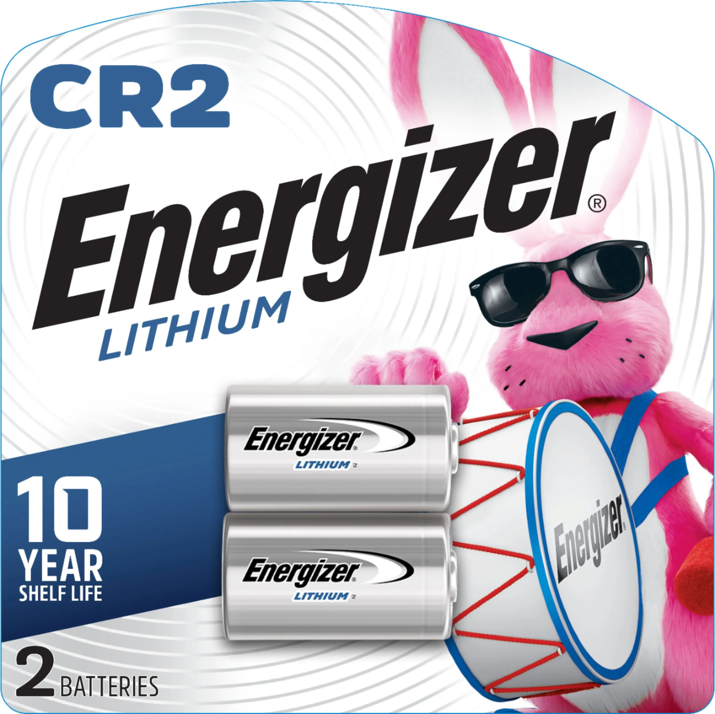 Energizer NEW CR2 Batteries, Lithium CR2 Battery, 4 Count - 10yr Shelf Life