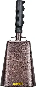 10 Inch Steel Cowbell With Stickhandled Copper