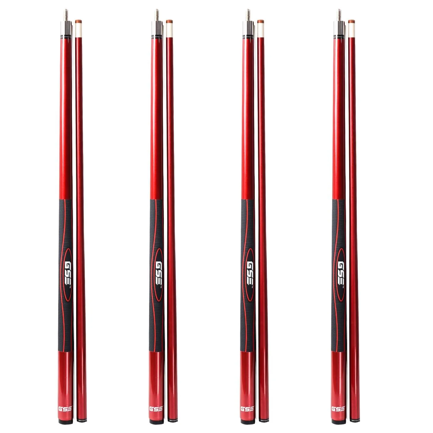 Set of 5 Pool Cues Billiard House Bar Pool Cue Sticks