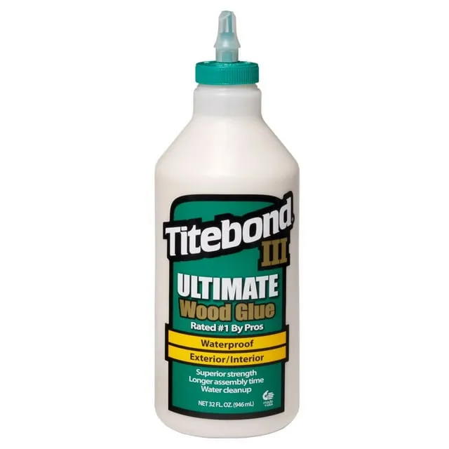 Franklin Titebond III Ultimate Wood Glue - 4 fl oz bottle