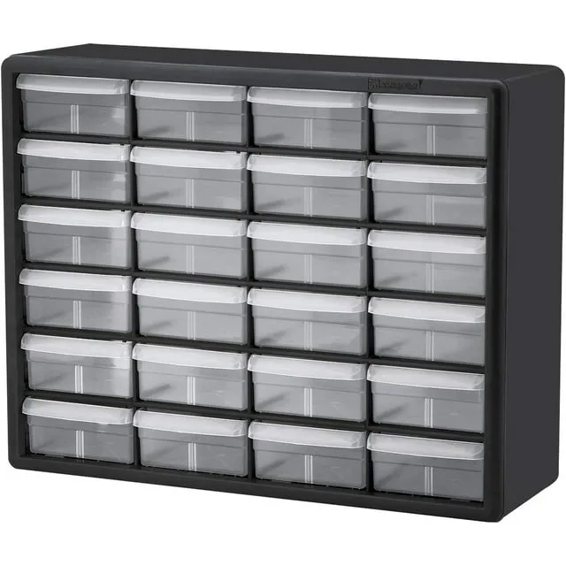 Akro-Mils 24-Drawer Plastic Storage Cabinet