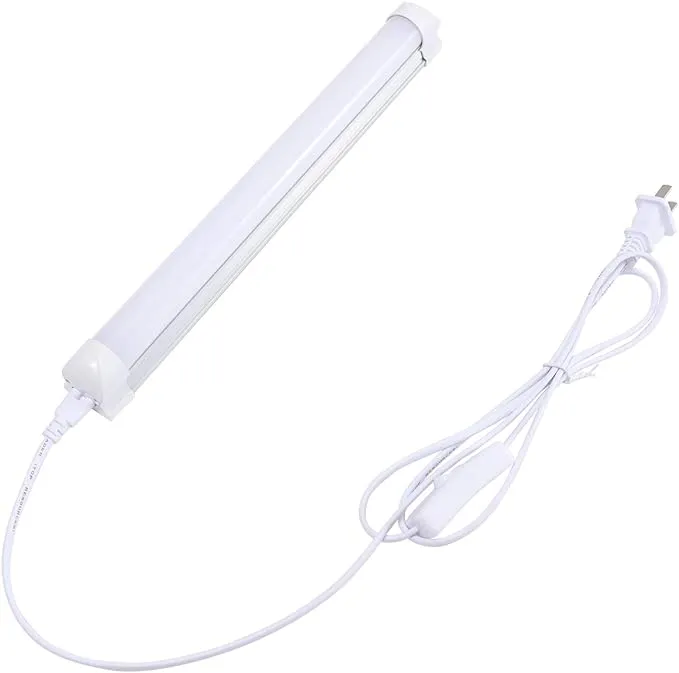 Ledytech 12inch 1200 LM LED Under Cabinet Light T8 Integrated Tube Light Fixture for Utility Shop Light