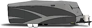 ADCO 52246 Designer Series SFS Aqua Shed Travel Trailer RV Cover - 31'7 Inch - 34', Gray