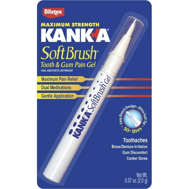 Blistex Kanka Tooth & Gum Pain Gel Soft Brush