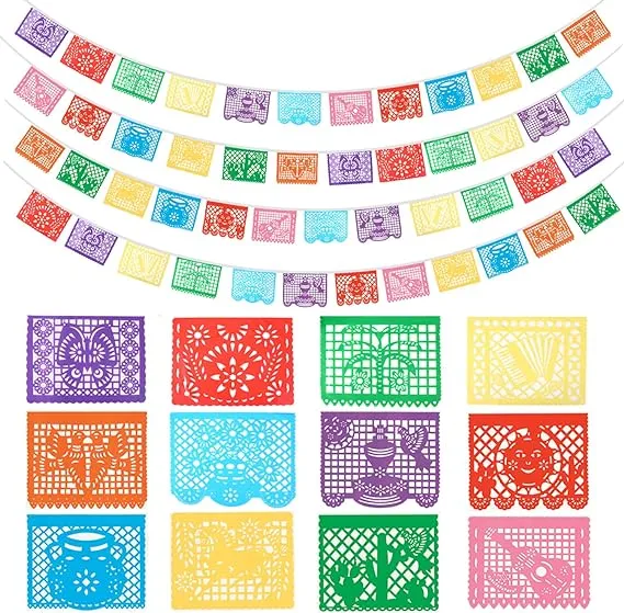 Mexican Party Banners 4 Pack