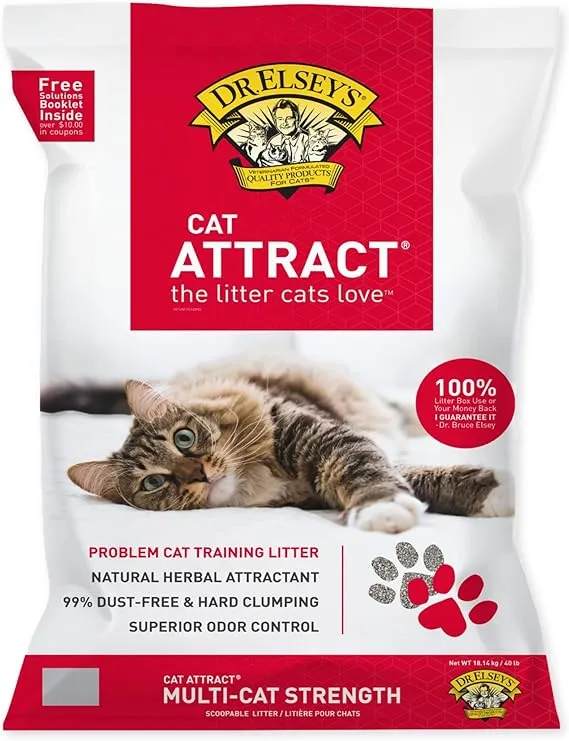 Dr. Elsey's Cat Attract Litter - 20lbs