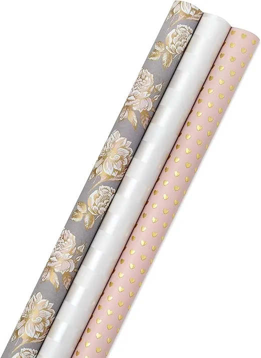 Hallmark Wedding Wrapping Paper Rolls