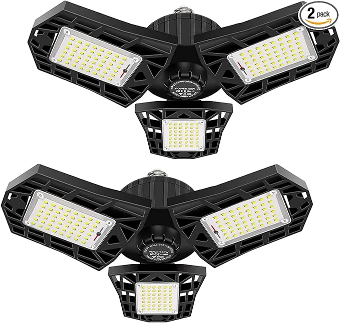 2 packs garage light