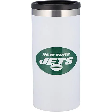 New York Jets Team Logo 12oz. Slim Can Holder - 21560235 | HSN