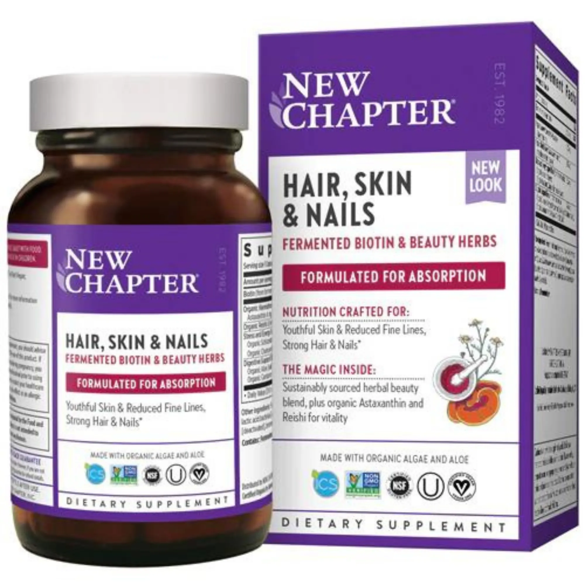 New Chapter Hair, Skin & Nails, Capsules