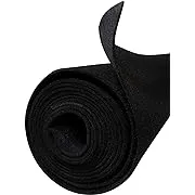 45FT X 3.75FT BLACK backed Carpet Truck Car Trunk Liner, Dash Cover, Headliner