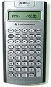 Texas Instruments TI BA II Plus Professional Financial Calculator - 10 Character(s) - LCD - Battery Powered IIBAPRO/CLM/4L1/A