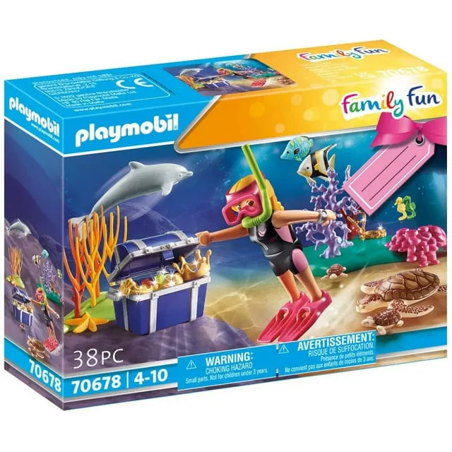 Playmobil Treasure Diver Gift Set