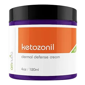 Ketozonil Organic Based Dermal Defense Cream - 4OZ OTC Jock Itch Cream Athletes Foot Treatment