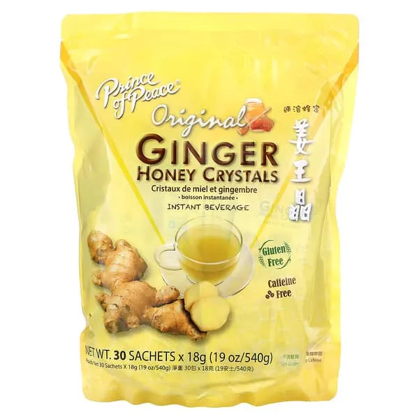 Best Ginger Tea with Honey Crystals 30 bags