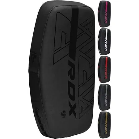 RDX Strike Shield for Kickboxing Strike pad Kicking pad Strike Shield Muay Thai Pads Boxing MMA Training Black (One Pad Only)