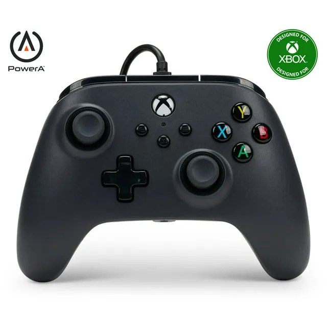 Afterglow LED Wired Game Controller - RGB Hue Color Lights - USB Connector - Audio Controls - Dual Vibration Gamepad- Xbox Series X|S, Xbox One, PC 