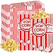 SUPWISER 1000 Pcs Popcorn Bags, 1 Oz Movie Night Paper Popcorn Bags Bulk Individual Servings for Popcorn Machine Kitchen Party Movie Theater, Carnival Party, Decorations Supplies (1000)