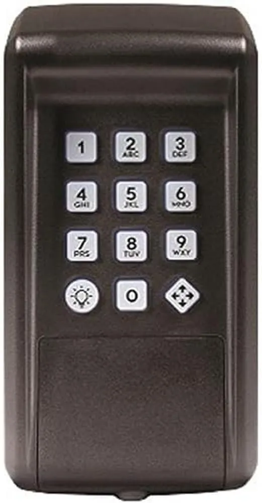 Mighty Mule MMK200 MMK201 Digital Wireless Keypad, 10 x 5.5 x 2.75 inches, Black