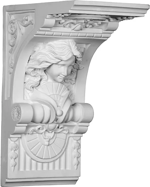 Ekena Millwork COR05X10X10HE Corbel, White