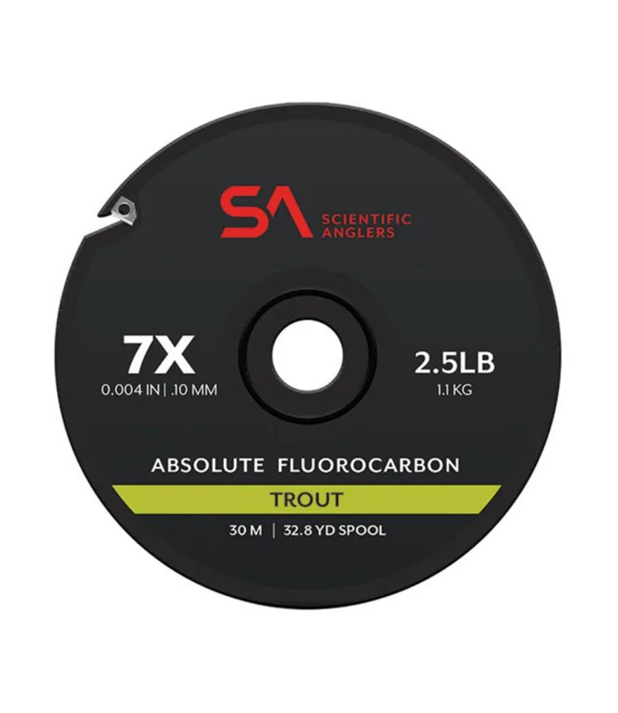 Scientific Anglers Absolute Fluorocarbon Trout Tippet 0x